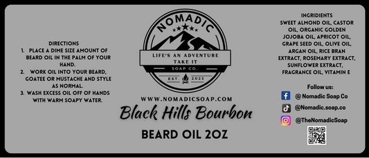 Black Hills Bourbon Beard Oil