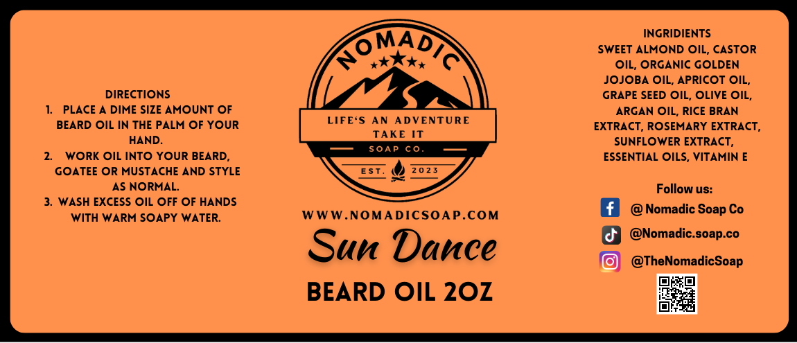 Sun Dance Beard Oil